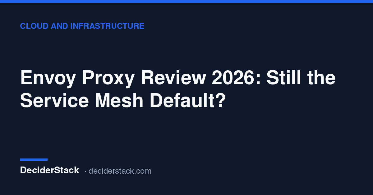 Envoy proxy review: the default data plane and its limits
