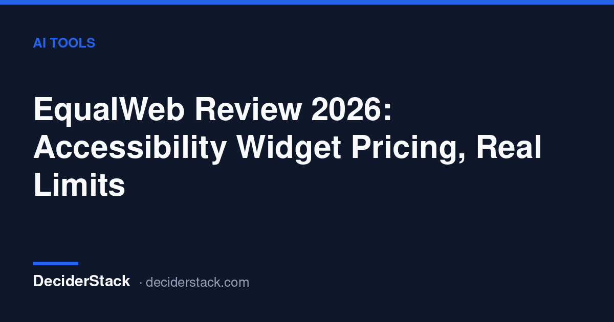 EqualWeb widget pricing page with Small, Medium, Large and Huge page tiers