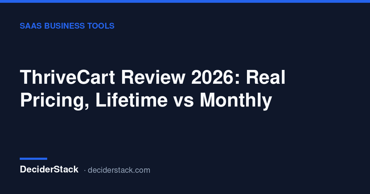 ThriveCart review: the $495 lifetime license and the monthly layer