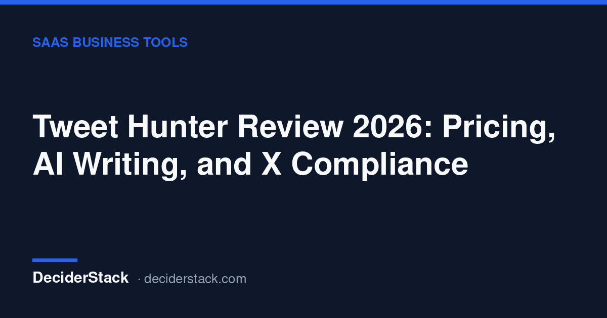 Tweet Hunter review: plan prices, the AI writer and Auto DM