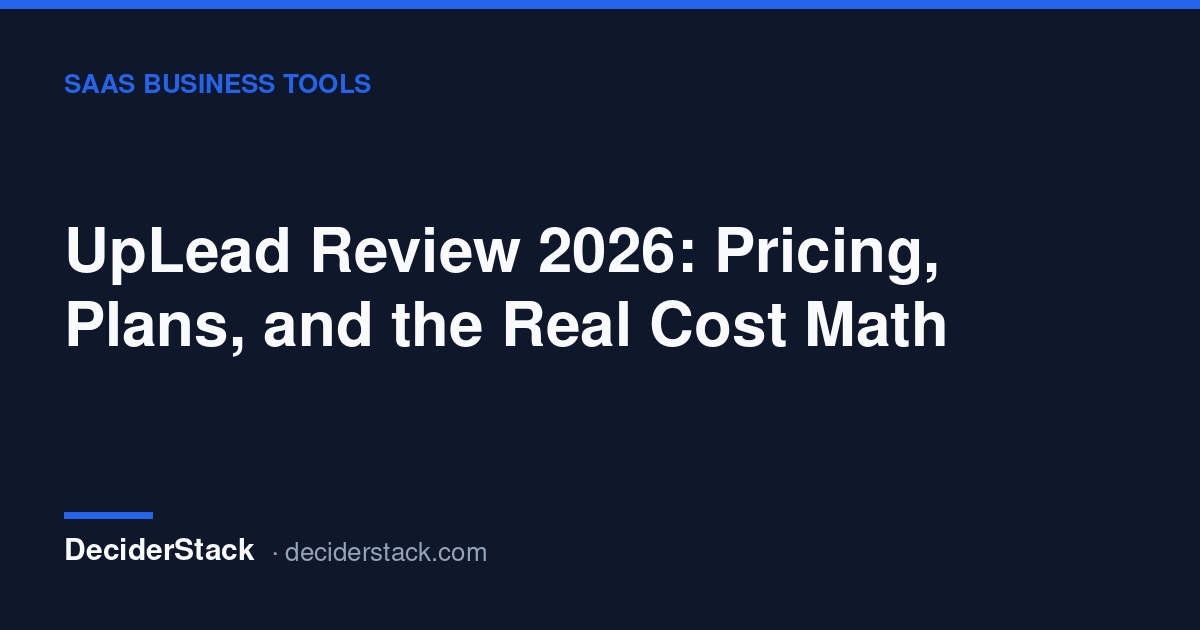 UpLead pricing plans and billing options